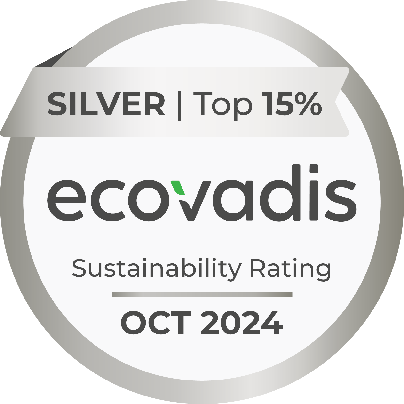 Ecovadis Silver 2024