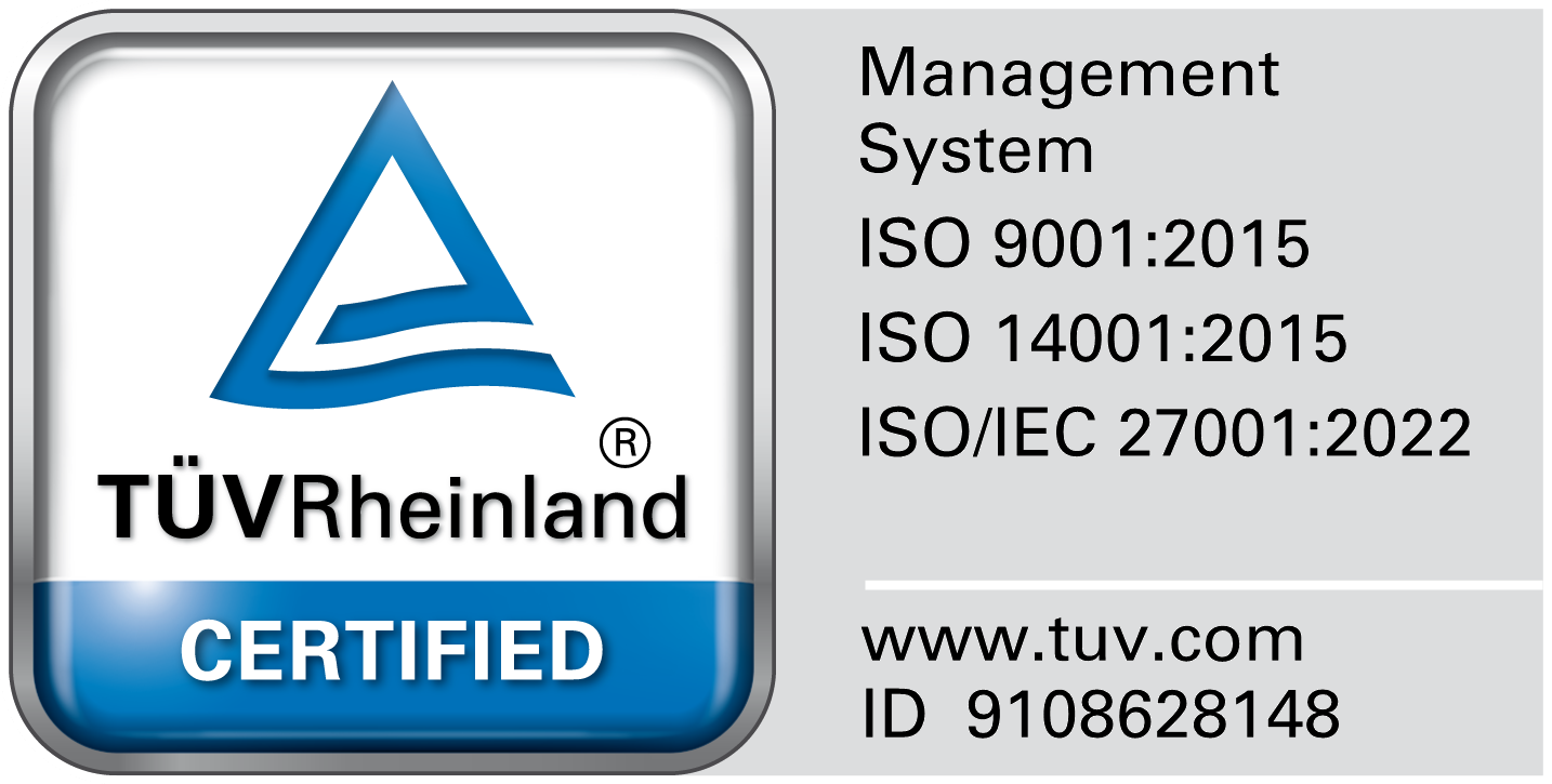 ISO 9001 / ISO 14001 / ISO27001