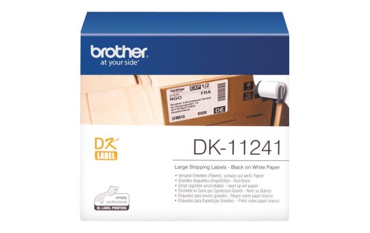 Brother DK-11240 - Schwarz auf Weiß - 51 x 102 mm 600 Etikett(en) Versandetiketten 