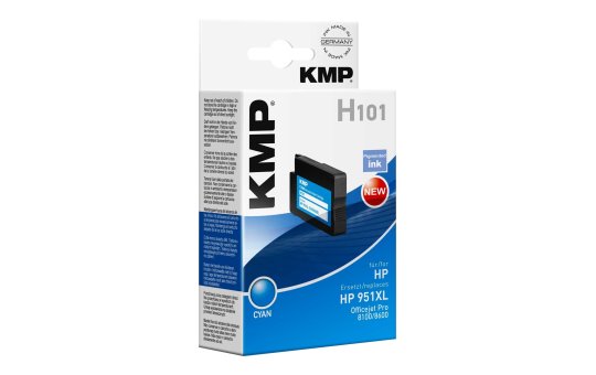 KMP H101 - 30 ml - Cyan - kompatibel - Tintenpatrone 