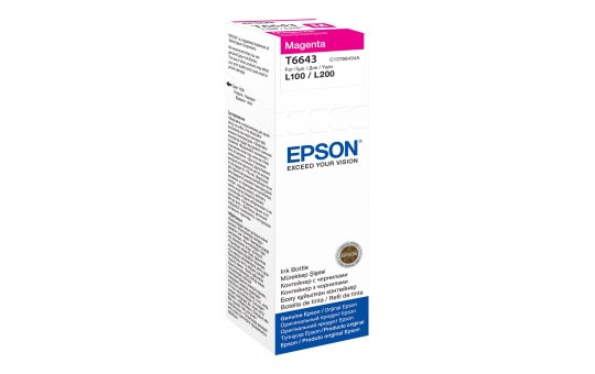 Epson T6643 - 70 ml - Magenta - original - Nachfülltinte 