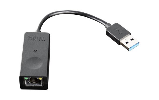 Lenovo 4X90S91830 - Wired - USB - Ethernet - 1000 Mbit/s - Black 