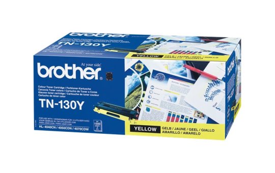 Brother TN TN130Y - Toner Cartridge Original - Yellow - 1,500 pages 