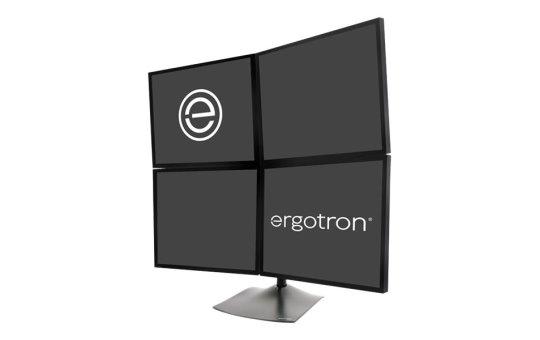 Ergotron DS100 Quad-Monitor Desk Stand 