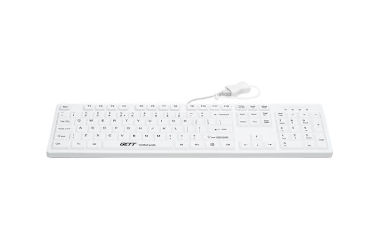 GETT CleanType Easy Protect TKG-105-GCQ-IP68-KGEH-WHITE-USB 