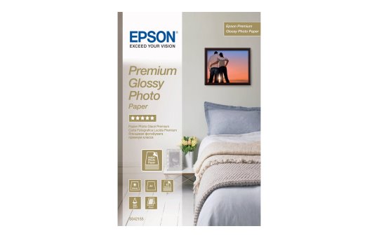 Epson Premium Glossy Photo Paper - A4 - 15 Sheets - Premium-gloss - 255 g/m² - A4 - 15 sheets - - SureColor SC-T7200D-PS - SureColor SC-T7200D - SureColor SC-T7200-PS - SureColor SC-T7200 -... - 1 pc(s) 