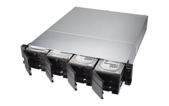 QNAP TS-1283XU-RP - NAS - Rack (2U) - Intel® Xeon® - E-2124 - Black 