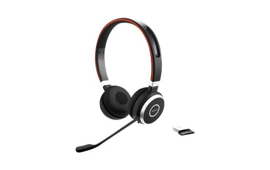 Jabra EVOLVE 65 MS Stereo - Wired & Wireless - Office/Call center - Headset - Black 