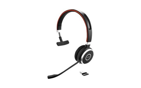 Jabra Evolve 65 UC mono - Headset - On-Ear - konvertierbar 