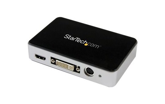 StarTech.com USB 3.0 HDMI Video Aufnahmegerät - External Capture Card - USB 3.0 Video Grabber - HDMI/DVI/VGA/Component HD PVR Video Capture 1080p @ 60fps (USB3HDCAP) 