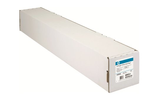 HP DesignJet Bright White Inkjet Paper A0 / A0+ Inkjet Paper - 90 g/m² 