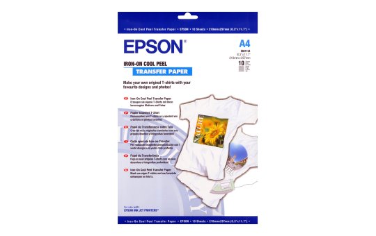 Epson Iron-on-Transfer Paper - A4 - 10 Sheets - 1 pc(s) 