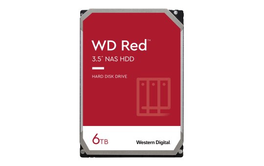 WD Red WD60EFAX - Festplatte - 6 TB - intern - 3.5" (8.9 cm) 