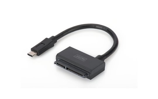 DIGITUS USB 3.1 Type-C - SATA 3 adapter cable for 2.5" SSDs/HDDs 