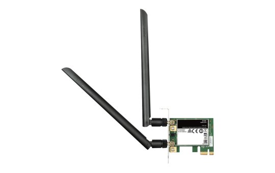 D-Link DWA-582 - Internal - Wired - PCI Express - WLAN - Wi-Fi 4 (802.11n) - 867 Mbit/s 
