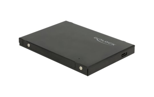 Delock 42609 - SSD enclosure - M.2 - PCI Express - 10 Gbit/s - USB connectivity - Black 