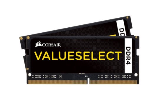 Corsair ValueSelect 16GB DDR4-2133 - 16 GB - 2 x 8 GB - DDR4 - 2133 MHz - 260-pin SO-DIMM 