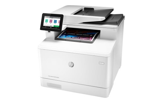 HP Color LaserJet Pro MFP M479fdn - Print - copy - scan - fax - email - Scan to email/PDF; Two-sided printing; 50-sheet uncurled ADF - Laser - Colour printing - 600 x 600 DPI - A4 - Direct printing - Grey - White 