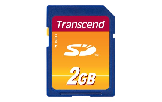 Transcend Flash-Speicherkarte - 2 GB - SD 
