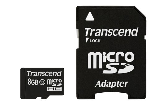Transcend Premium - Flash-Speicherkarte (microSDHC/SD-Adapter inbegriffen) 