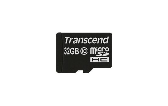 Transcend Flash-Speicherkarte (microSDHC/SD-Adapter inbegriffen) 