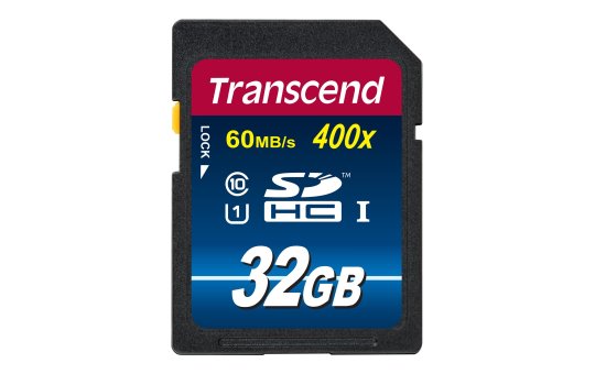 Transcend SDHC Class 10 UHS-I (Premium) - Flash-Speicherkarte 