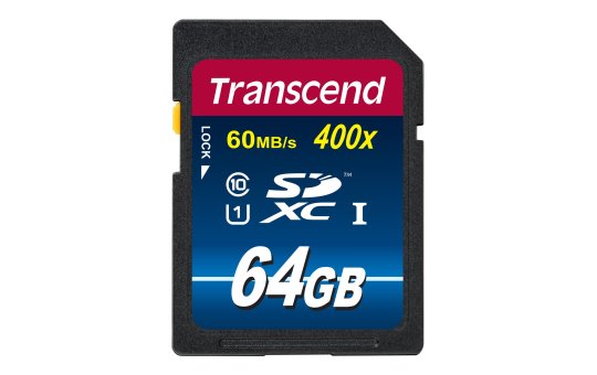 Transcend Premium - Flash-Speicherkarte - 64 GB 