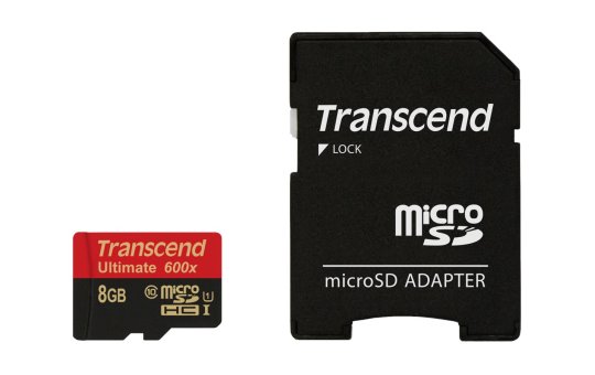 Transcend Ultimate - Flash-Speicherkarte (microSDHC/SD-Adapter inbegriffen) 
