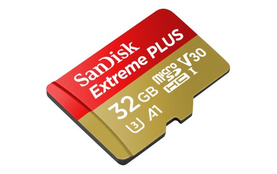 SanDisk Extreme PLUS - Flash-Speicherkarte (microSDHC/SD-Adapter inbegriffen) 