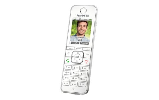 AVM FRITZ!Fon C6 - Schnurloses VoIP-Telefon - mit Internetradio mit Rufnummernanzeige 
