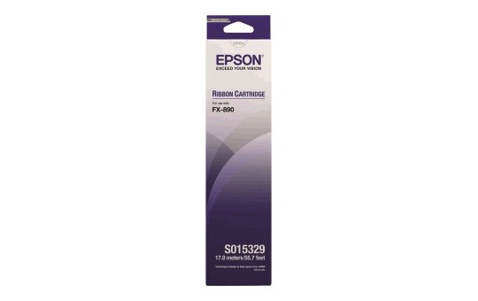 Epson FX-890 - Ribbon Cartridge Original - Black 