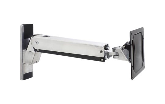 Ergotron Interactive Arm - VHD - 31.8 kg - 76.2 cm (30") - 152.4 cm (60") - 600 x 200 mm - Height adjustment - Aluminium - Black 