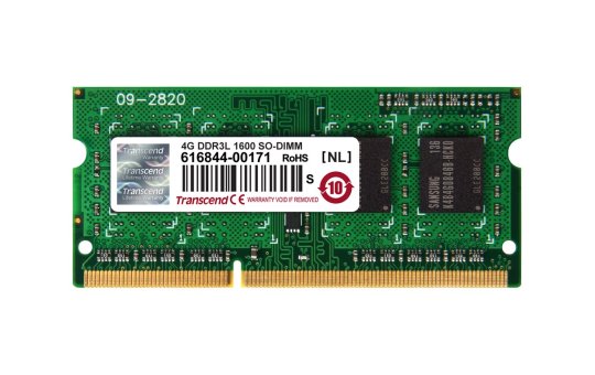 Transcend DDR3L - Modul - 4 GB - SO DIMM 204-PIN 