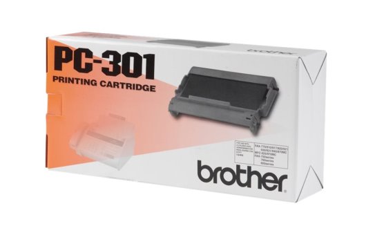 Brother Fax Cartridge (Cartridge + Ribbon) - 235 pages - Black - FAX-910 - FAX-917 - FAX-920 - FAX-930 - FAX-940 - Fax cartridge + ribbon - Box - Thermal transfer 