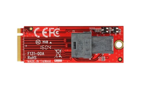 Delock 62721 - PCIe - M.2 - PCIe 3.0 - Black - Red - 12 Gbit/s - -10 - 85 °C 