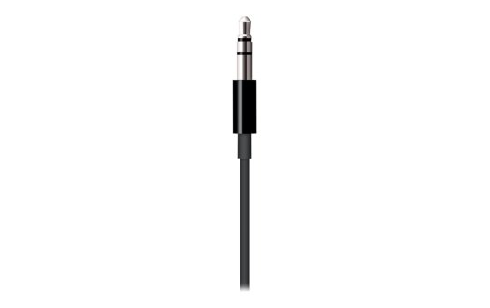 Apple Lightning to 3.5mm Audio Cable (1.2m) - Black - 3.5mm - Male - Lightning - Male - 1.2 m - Black 