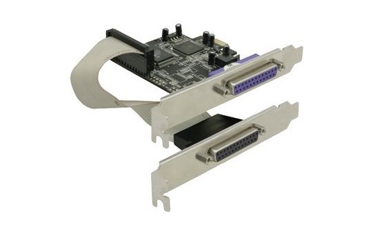 Delock PCI Express card 2 x parallel - PCIe - Wired - Windows 2000/XP - 2003 - Vista 