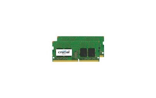 Crucial 16GB (2x8GB) DDR4 2400 SODIMM 1.2V - 16 GB - 2 x 8 GB - DDR4 - 2400 MHz - 260-pin SO-DIMM 