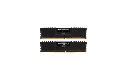 Corsair Vengeance LPX 32GB DDR4-2133 - 32 GB - 2 x 16 GB - DDR4 - 2133 MHz - 288-pin DIMM - Black 