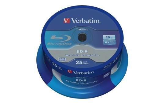 Verbatim DataLife - 25 x BD-R - 25 GB 6x - Spindel 