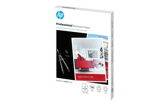 HP Professional Glossy Paper - Glänzend - A4 (210 x 297 mm) 