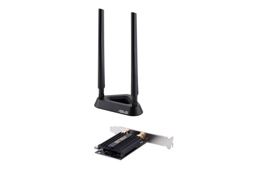 ASUS PCE-AX58BT - Netzwerkadapter - PCIe - 802.11a, 802.11b/g/n, Bluetooth 5.0, 802.11ax (Wi-Fi 6) 