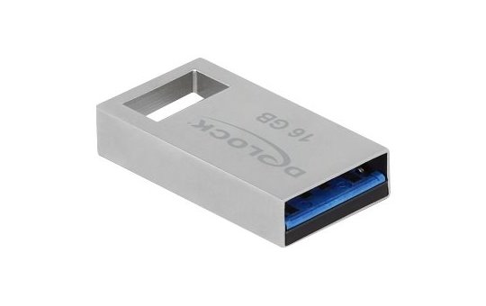 Delock 54069 - 16 GB - USB Type-A - 3.2 Gen 1 (3.1 Gen 1) - 113 MB/s - Capless - Silver 