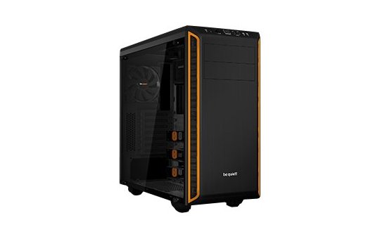 Be Quiet! Pure Base 600 Window - Midi Tower - PC - Black - Orange - ATX - micro ATX - Mini-ITX - ABS synthetics - Plastic - Steel - Tempered glass - Gaming 