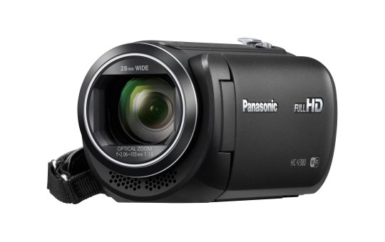 Panasonic HC-V380EG-K - 2.51 MP - MOS BSI - 25.4 / 5.8 mm (1 / 5.8") - Full HD - 7.62 cm (3") - LCD 