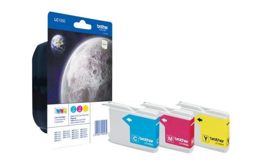 Brother Ink Cartridge Pack: Cyan / Magenta / Yellow - Pigment-based ink - 400 pages - Multi pack 