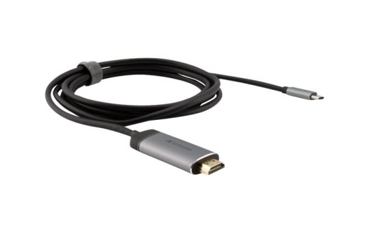 Verbatim 49144 - 1.5 m - USB Type-C - HDMI - Male - Male - Straight 