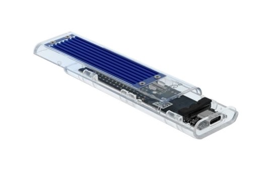 Delock 42620 - SSD enclosure - M.2 - M.2 - 10 Gbit/s - USB connectivity - Blue 