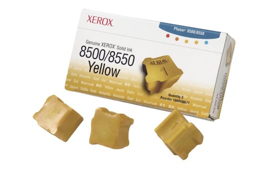 Xerox Phaser 8500/8550 - Gelb - feste Tinten 