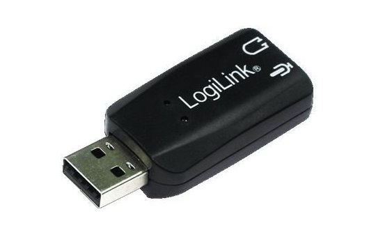LogiLink USB Soundcard with Virtual 3D Soundeffects 
